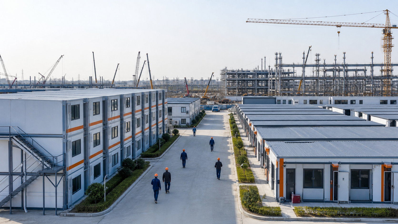 丹阳高新区智能制造产业园工地临建项目