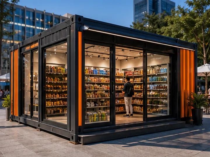 文创便利店集装箱商业空间图
